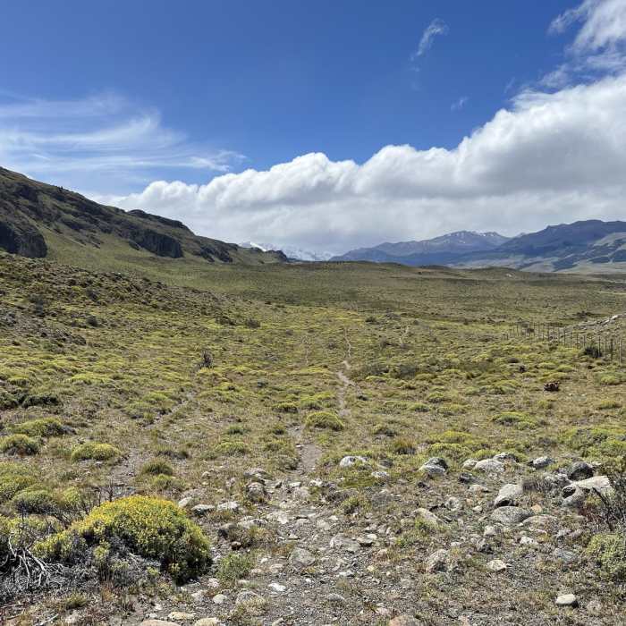 Near Bahia Tunel to Las Vueltas River Viewpoint
