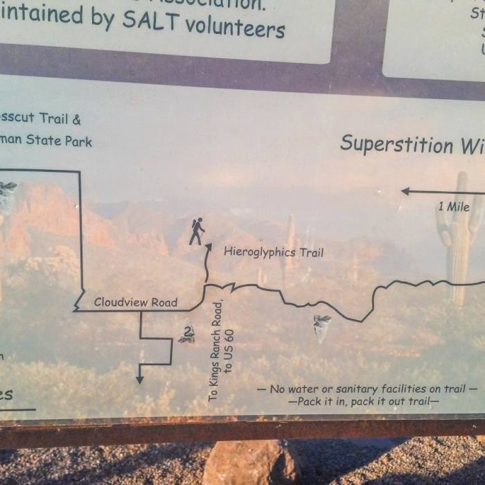 Near Hieroglyphic Trail