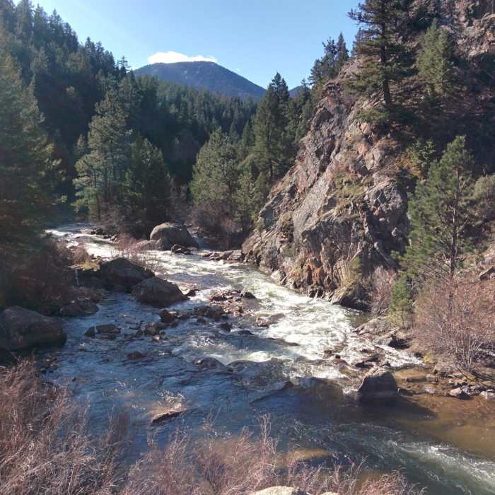 Near Walker Ranch, Ethel Harrold, and Canyon Falls