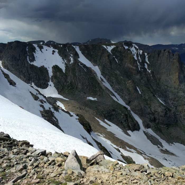 Near Flattop Mountain Trail