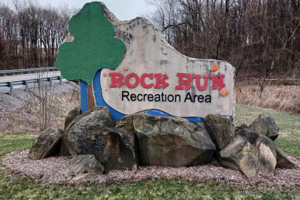Main Driveway - Rock Run Recreation Area