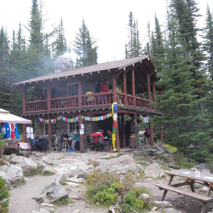 Near Plain of Six Glaciers Trail