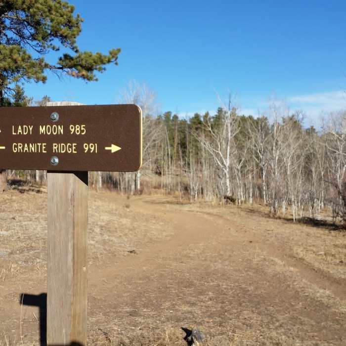 Lady Moon Trail #985 | Hiking Trail Maps, Difficulty, Trail Status | onX