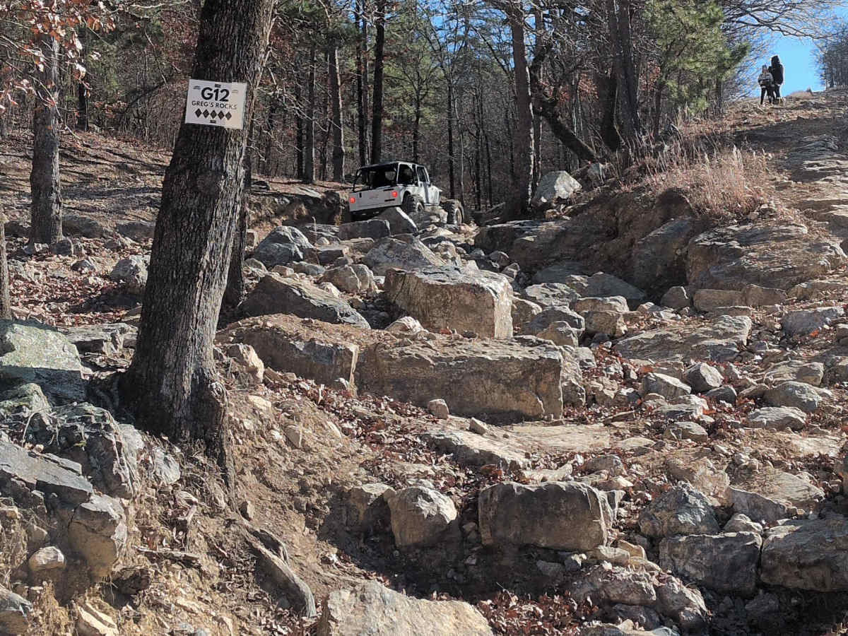 G12 Greg's Rock trail photo