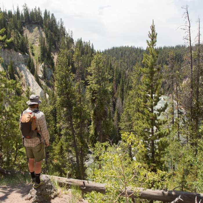 Near Brink of Lower Falls to Lower Lookout Point
