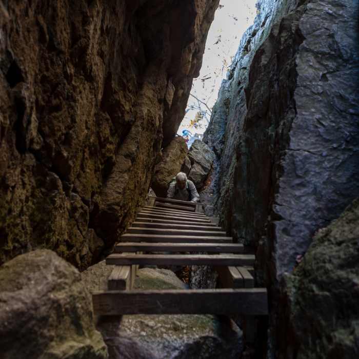 Near Sky Top Tower via "The Trapps"