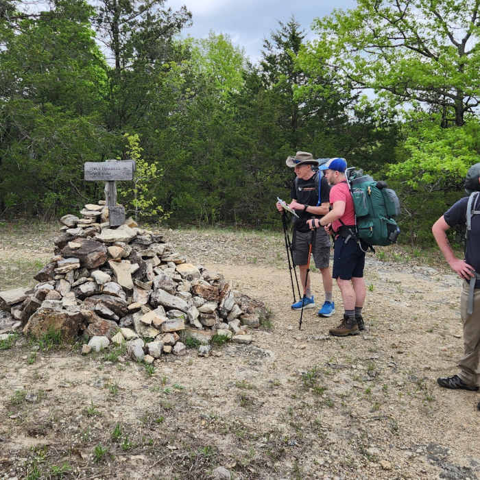 Pole Hollow trailhead off of Pilot Trail. Near Pilot Trail
