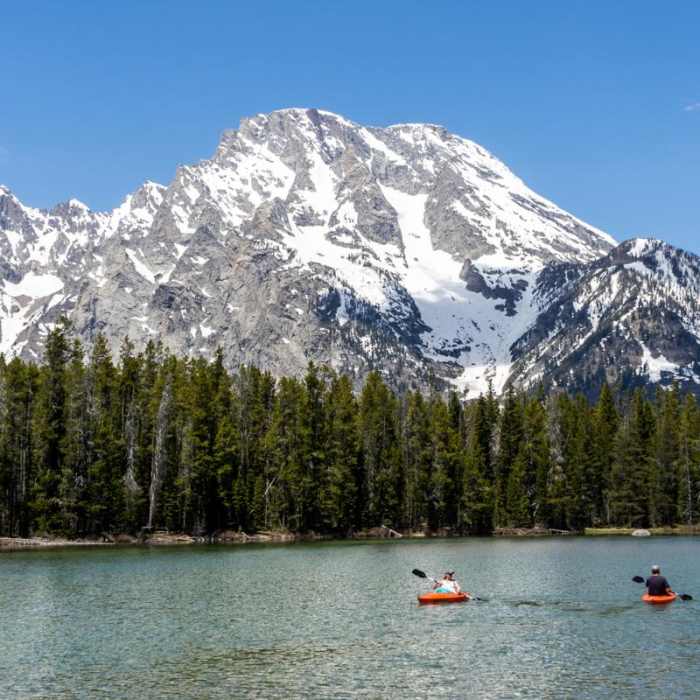 Near Leigh Lake Trail