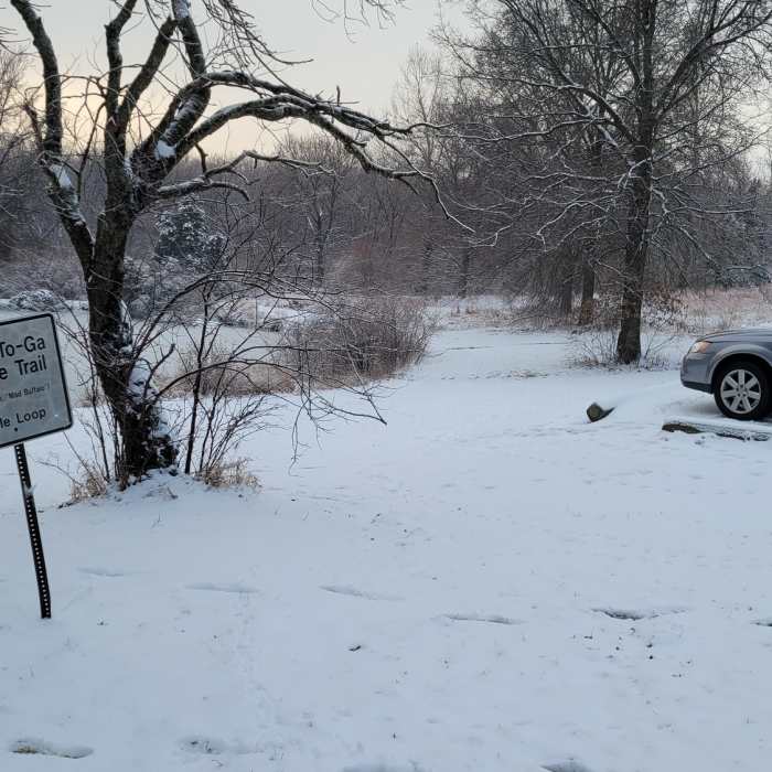 Near Lone Jack civil war trail