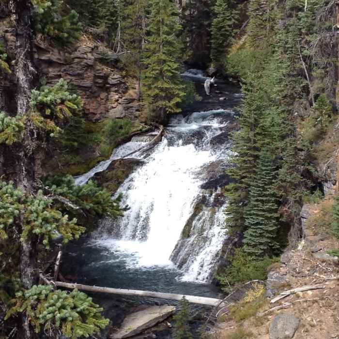 More falls along Tumalo Creek. Near North Fork Trail