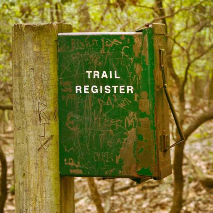 Near Mount Misery Trail