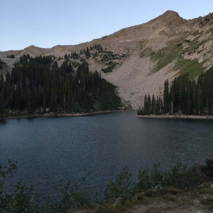 Near Lower Red Pine Lake Loop
