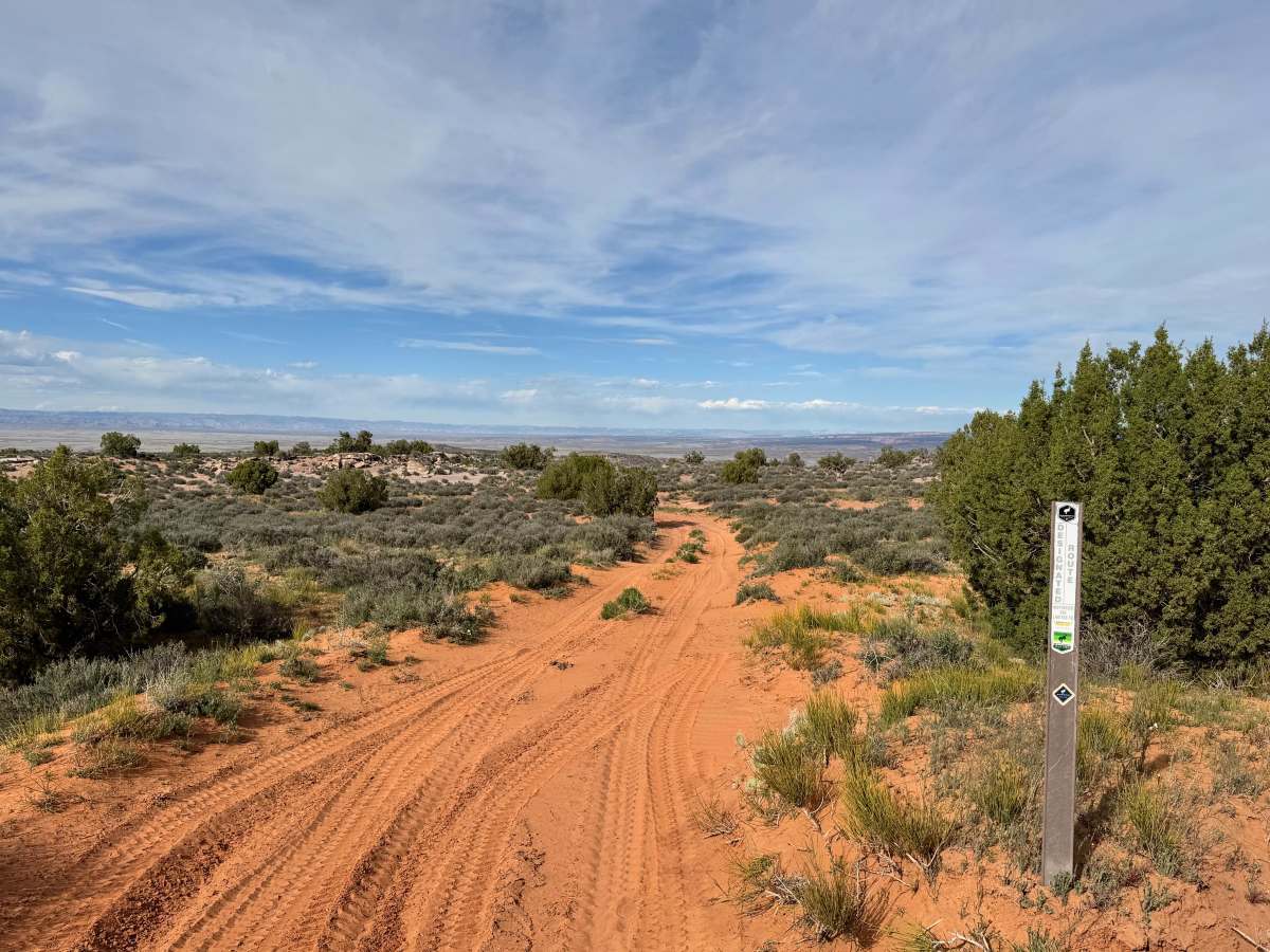 Cisco Claymore Hills Cutoff trail photo