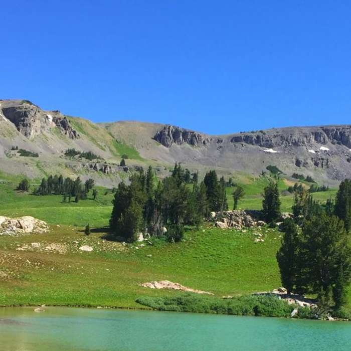 Near Paintbrush Canyon to Sunset Lake