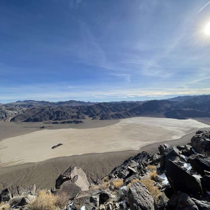 Near Ubehebe Peak Trail