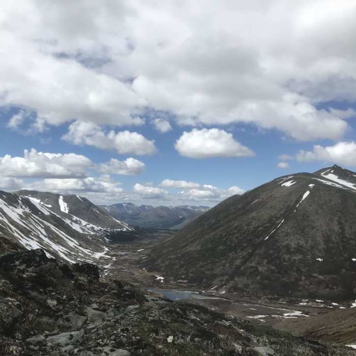 Near Resurrection Pass Trail Near Resurrection Pass Trail