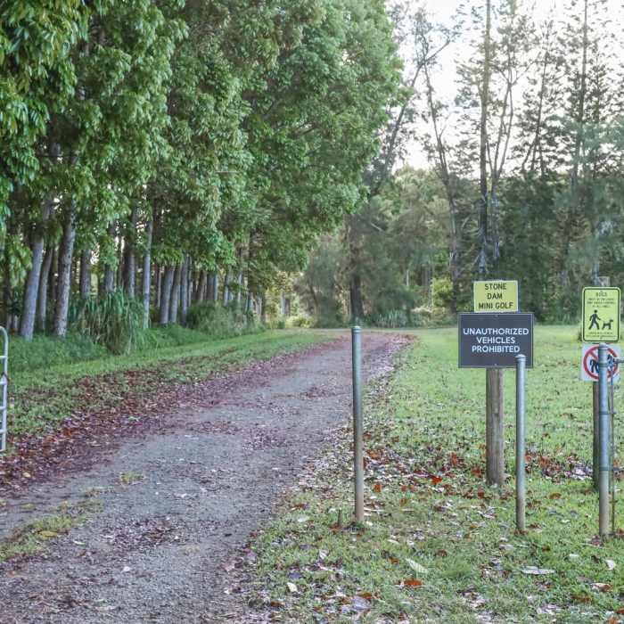 Near Stone Dam via Wai Koa Trail