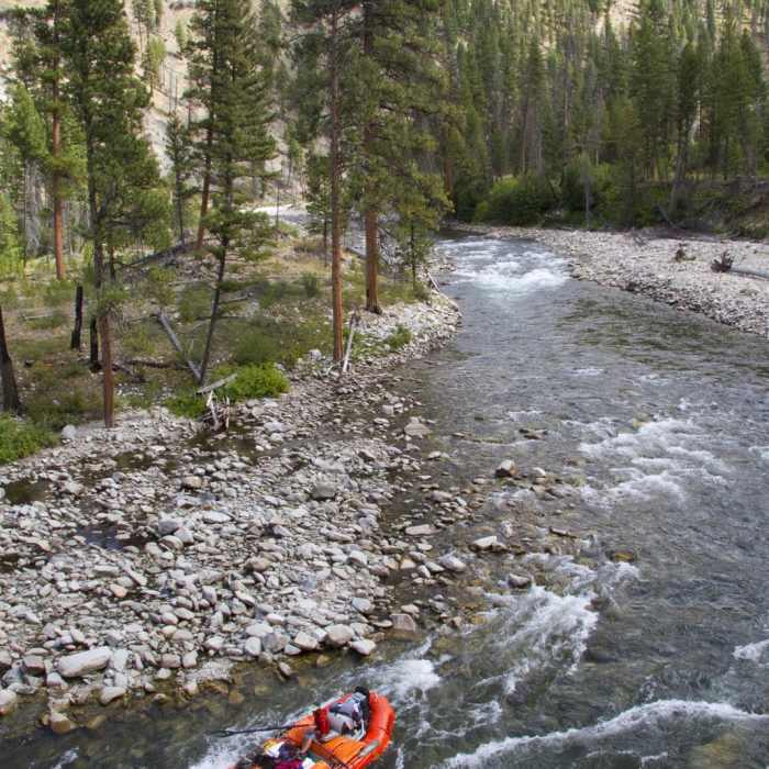 Near Middle Fork of the Salmon River Trail a Day 2