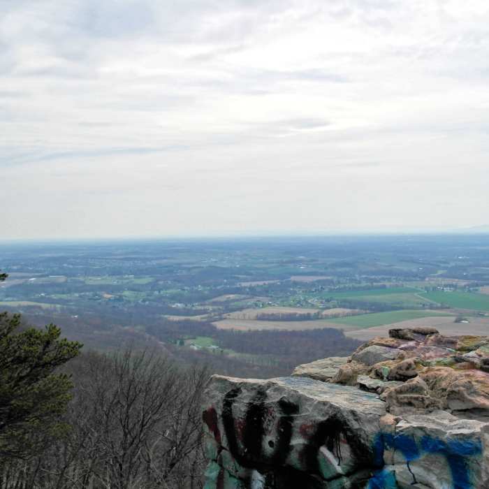 Near Appalachian Trail: Wolfsville Road to Pen Mar Park