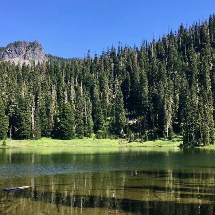 Near Pamelia Lake to PCT Loop