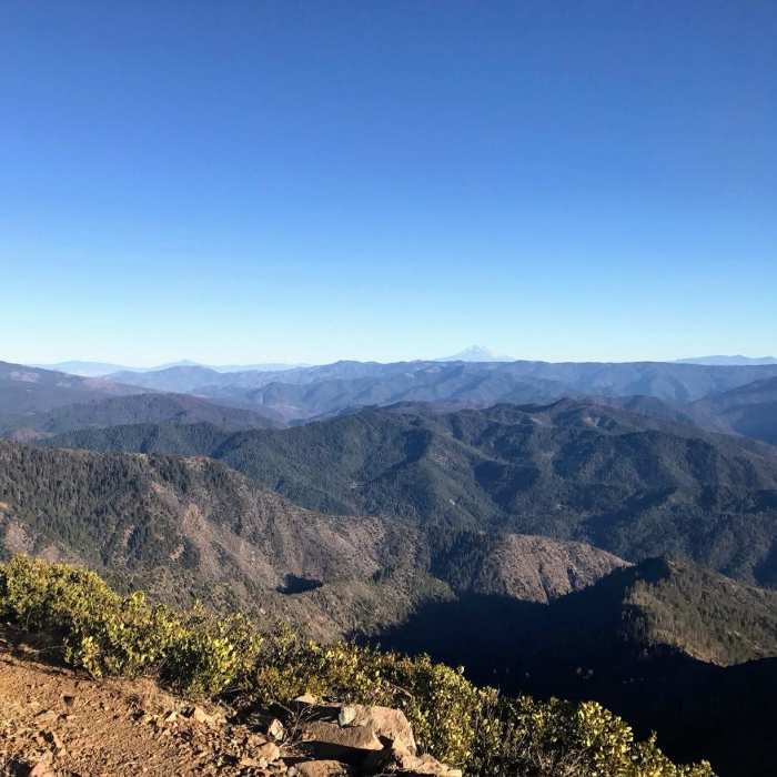 Near Seiad Valley to Crook and Green Pass Trailhead Near Seiad Valley to Crook and Green Pass Trailhead