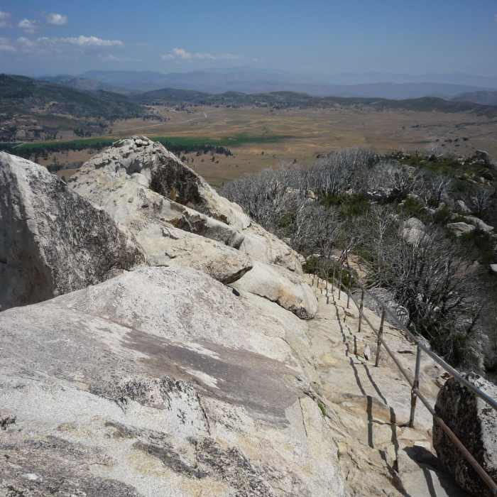 View from the summit. Near Stonewall Peak Loop