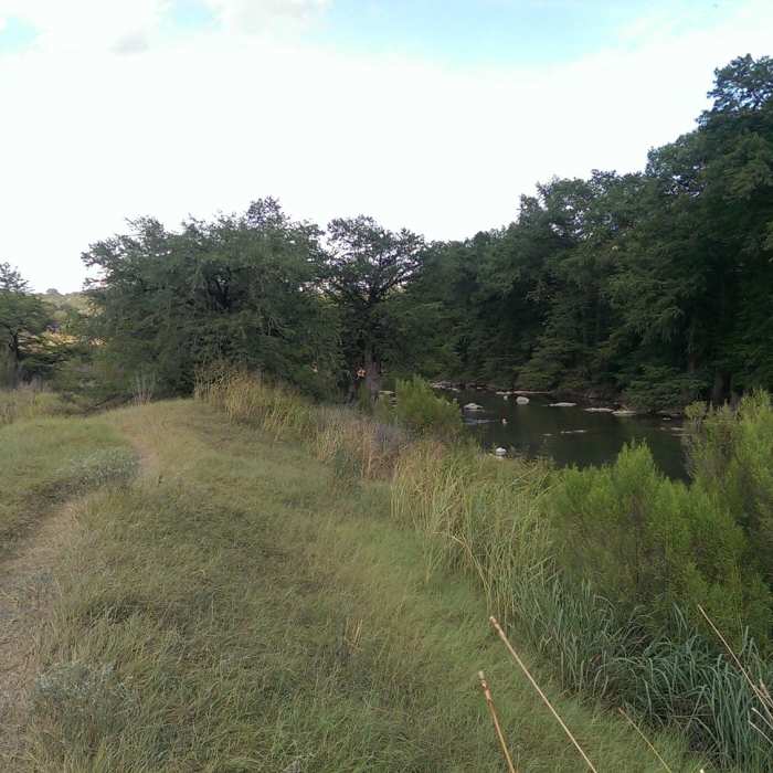 Riverside trail Near Swimming Area Trail