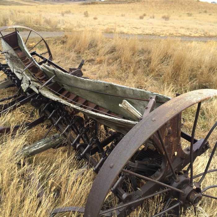 Corn crop planter near Rock Creek Trail Near Ruth Roberts Connector Trail