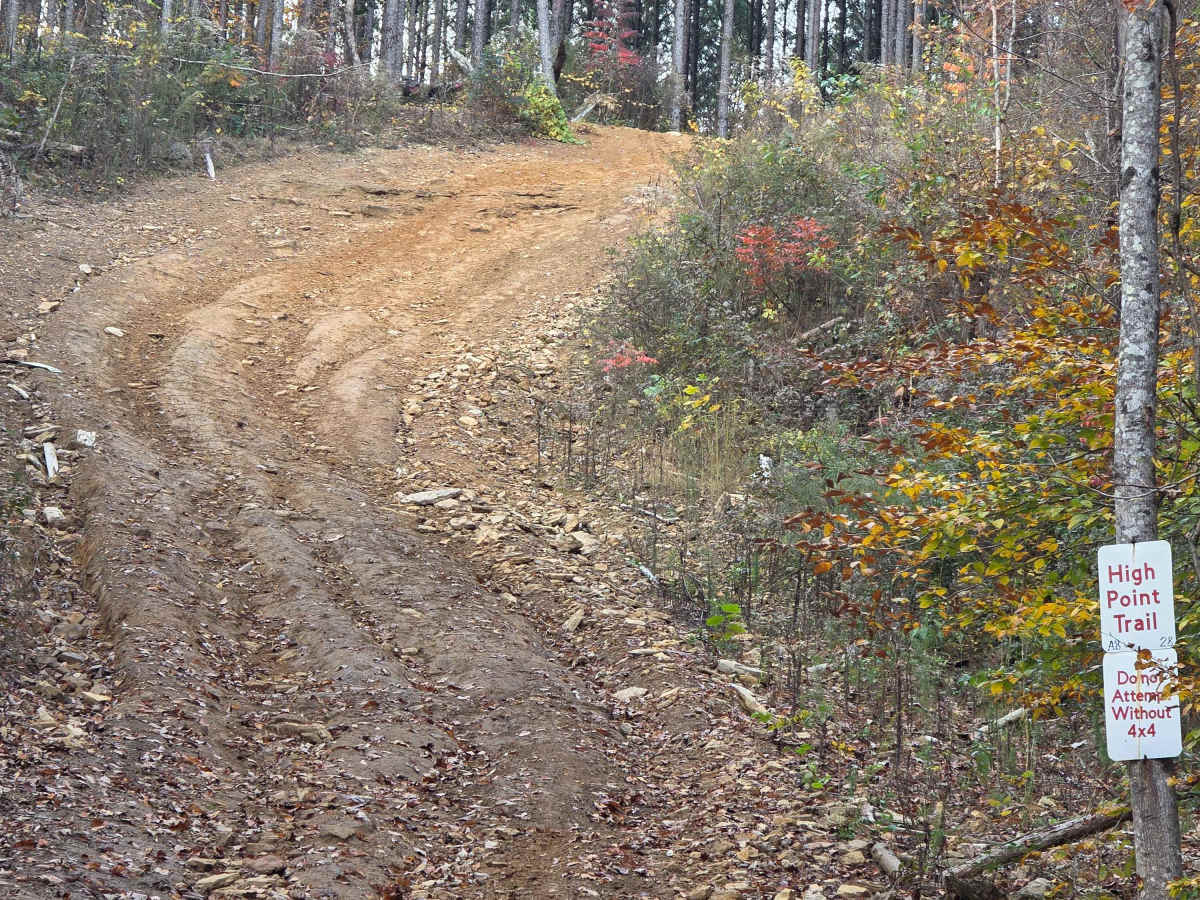 High Point Hill trail photo