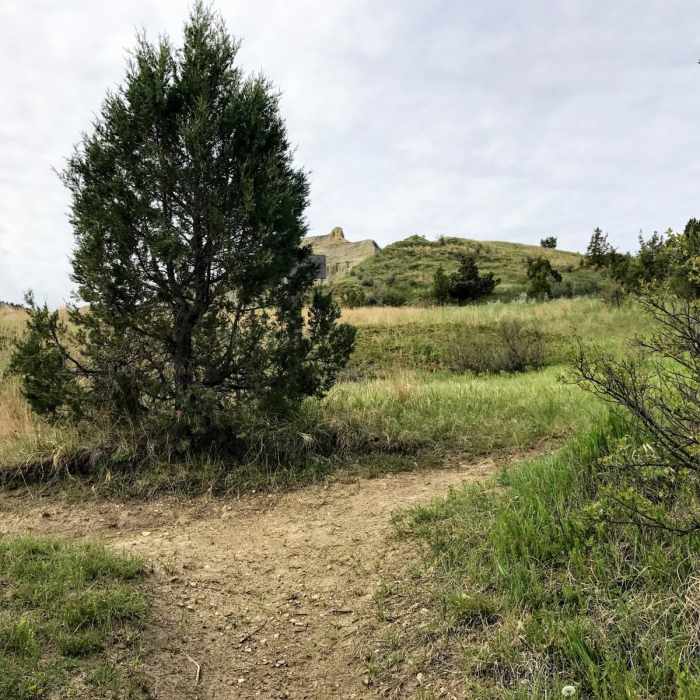 Near Devils Pass via the Maah Daah Hey Trail Near Devils Pass via the Maah Daah Hey Trail