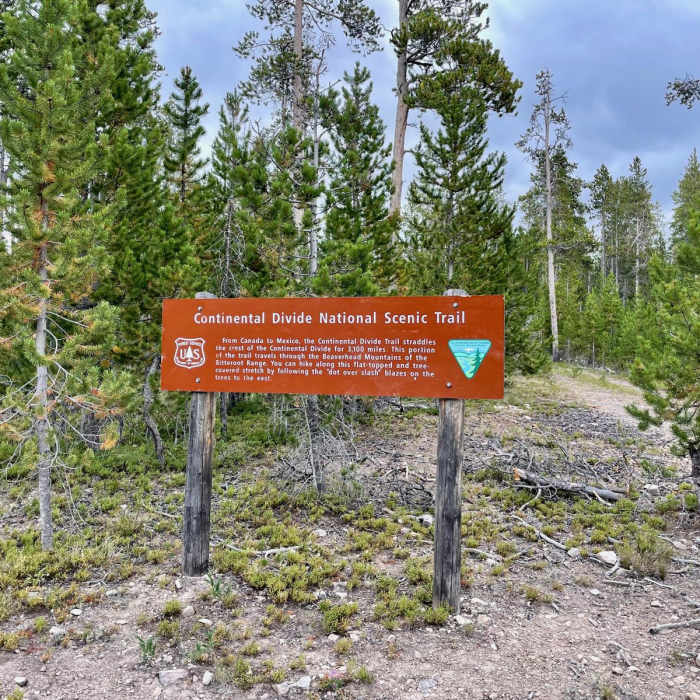 Near Continental Divide Trail: Montana-Idaho Section 9