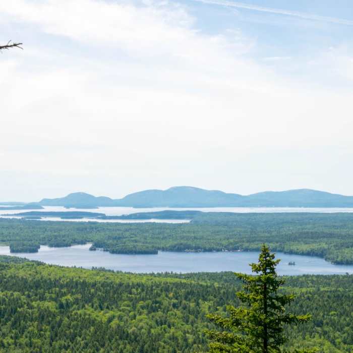 Near Schoodic Beach via Black Mountain Cliffs Trail