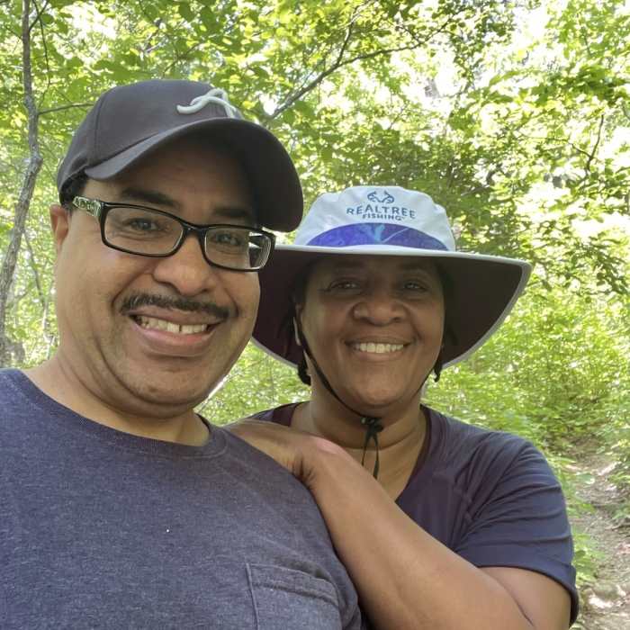 Flower Hill Nature Preserve-A nice trail. There are some inclines. Be sure to stay alert for tree roots and downed trees. A lot of fun with my husband Anthony.. Near Flower Hill Trail