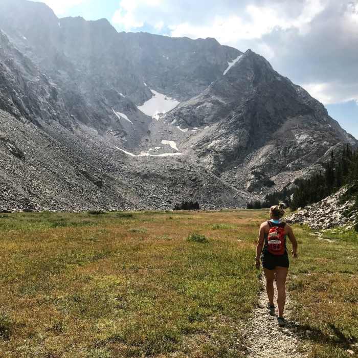 Near Florence Pass to Florence Lake