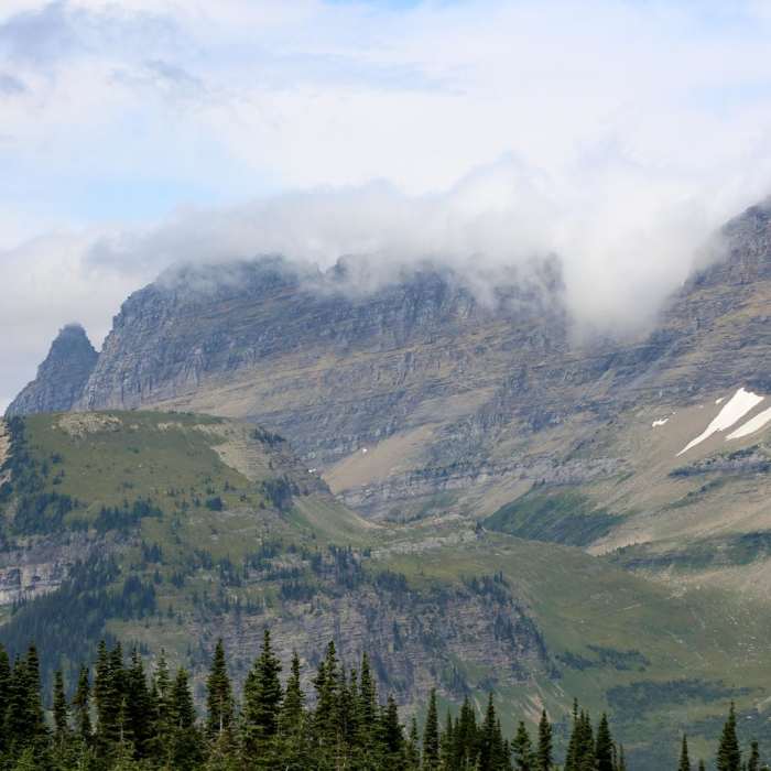 Near Hidden Lake Hanging Garden Trail