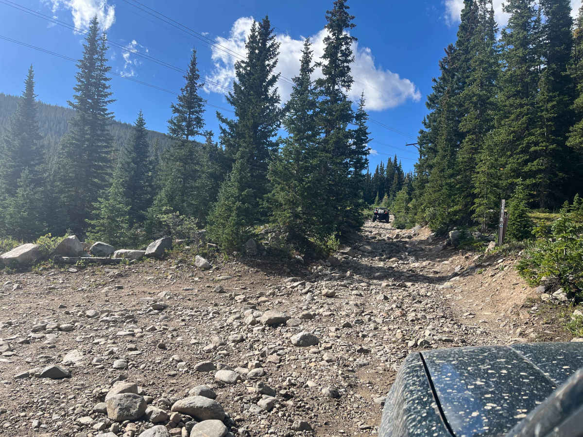 Pains Ridge Road trail photo
