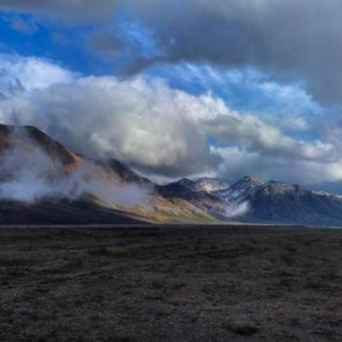 Toklat River Bar, Denali National Park. Photo credit: NPS Photo/Jacob W. Frank Near Toklat River Out and Back