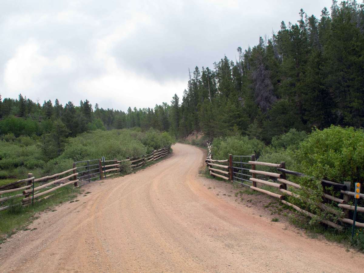 Long Park Reservoir - FS 10014 trail photo
