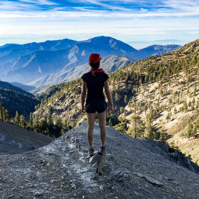 Near Inspiration Point to Pine Mountain