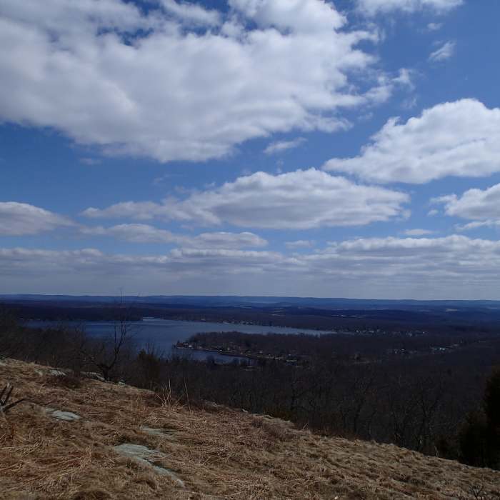 View of Culver Lake from AT Near South Stokes Loop