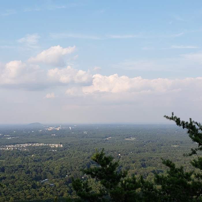 Near Crowders Triple Peak