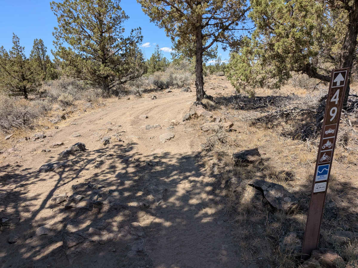 Cline Buttes Off Highway Vehicle Trail 49 trail photo