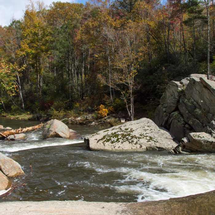 Near Elk River Falls Near Elk River Falls