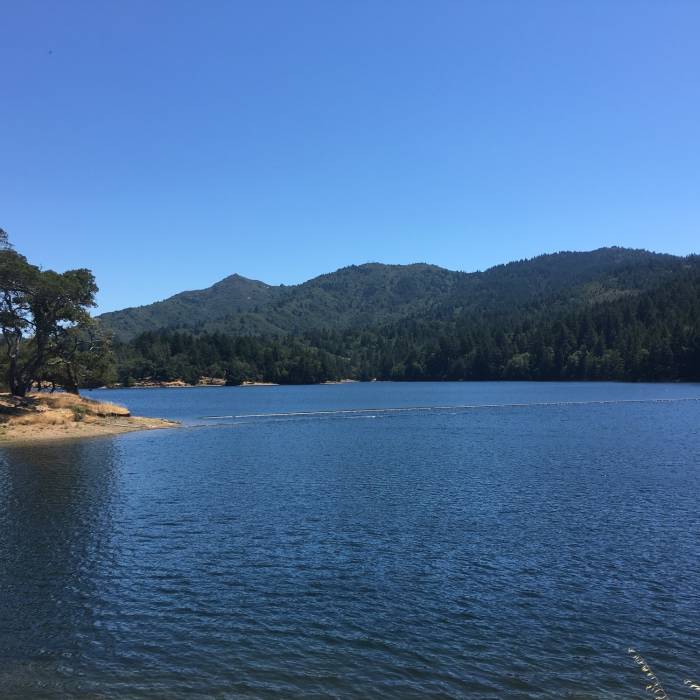 Near Rocky Ridge and Alpine Lake