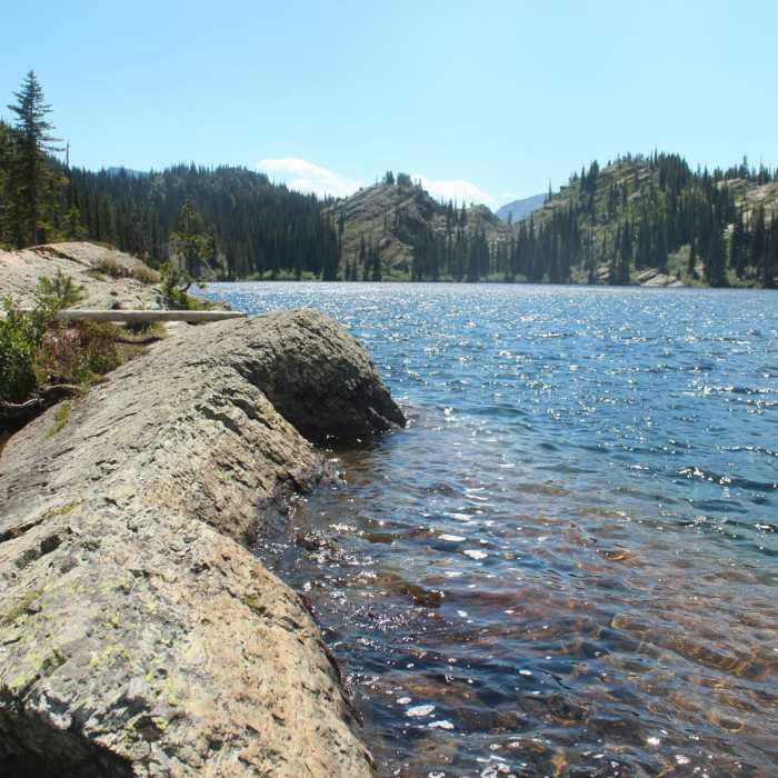 Near Crater Lake via Crater Notch Trail