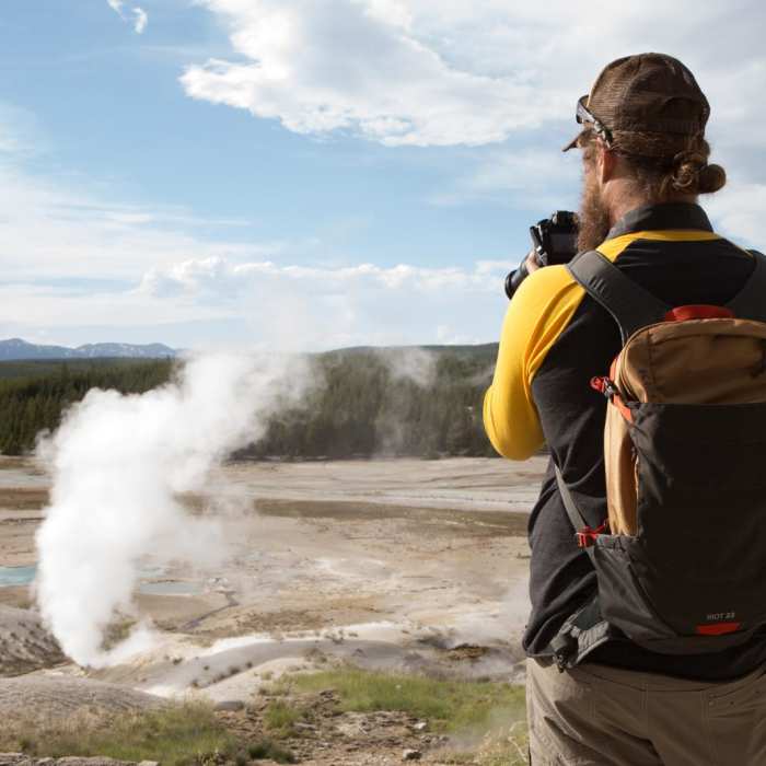 Near Norris Geyser Basin