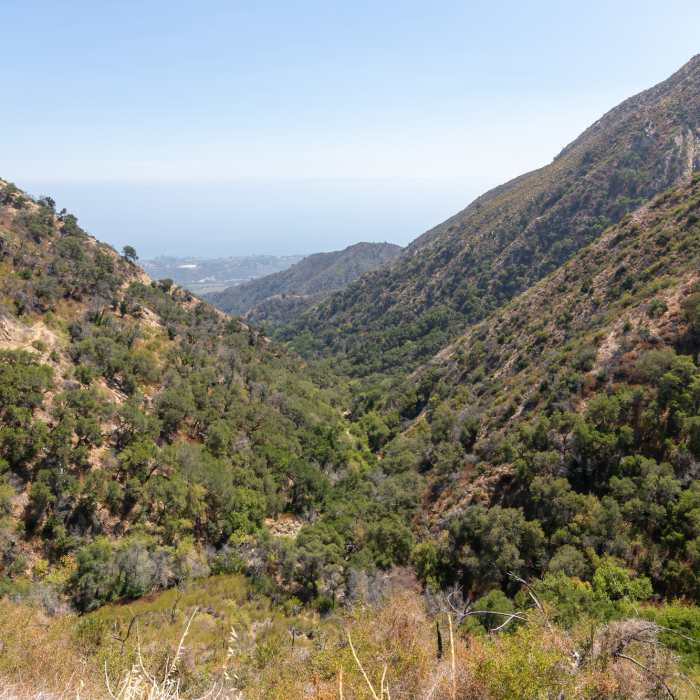 Near Romero Canyon Out-and-Back