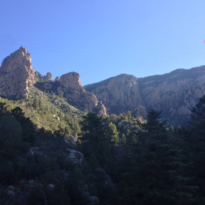 Near Domingo Baca Trail / TWA Flight 260 crash site