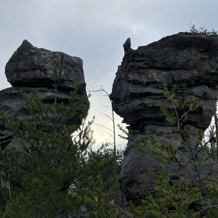 Two Rocks Status Twin Rocks Loop | Hiking Trail Maps, Difficulty, Trail Status | onX