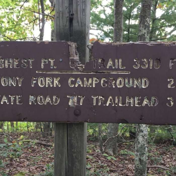 Peak of Seven Sisters Trail Near Seven Sisters Trail